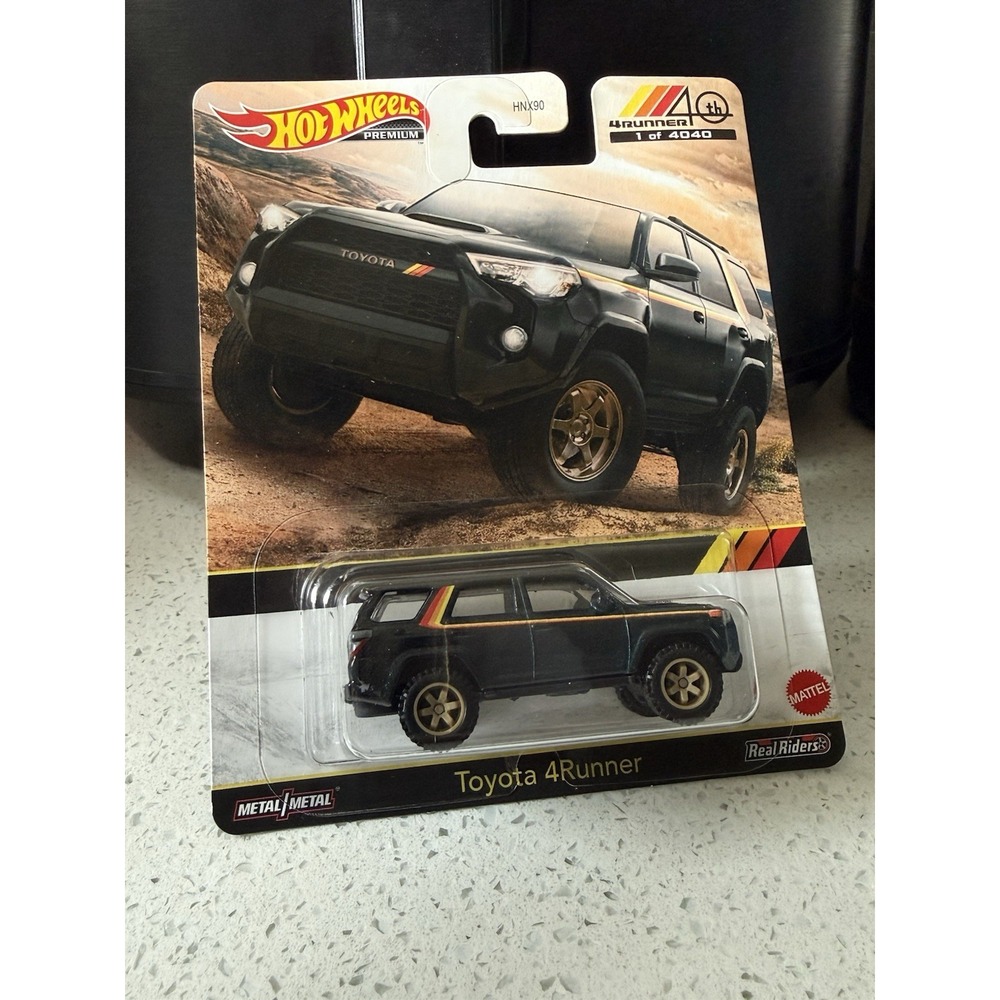 Hot Wheels Toyota 4Runner 40th Anniversary Edition Unreleased 1/4040 Unopened